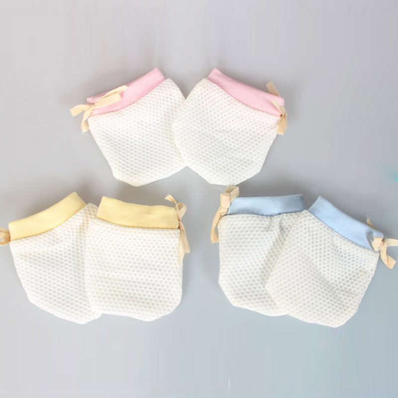 Baby Mittens Scratch - Luva facial resistente a arranhões para
