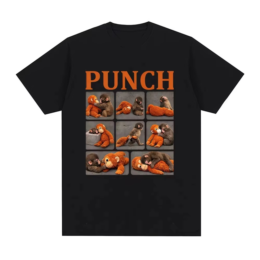Baby Zoo Clothing - Camisetas engraçadas com estampa de macaco