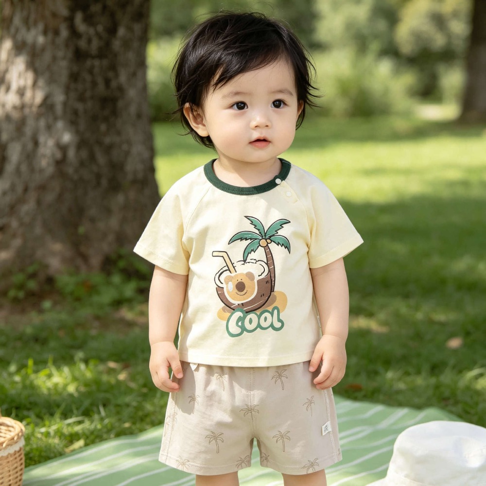 Baby Clothing Made In Usa - Conjunto de Verão para Bebês de