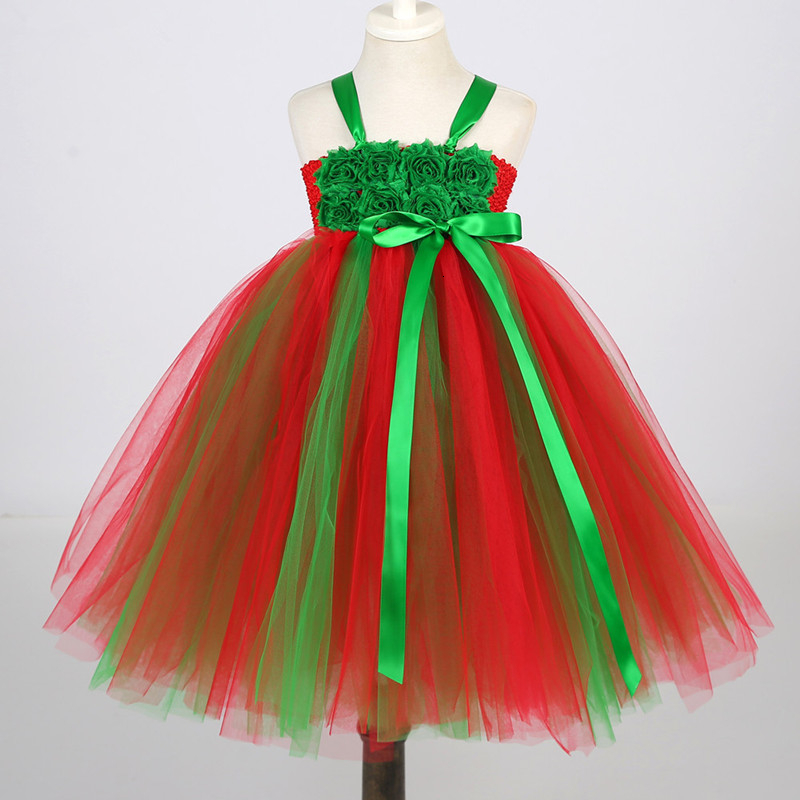 Baby Clothing Made In Usa - Meninas santa festa de natal traje