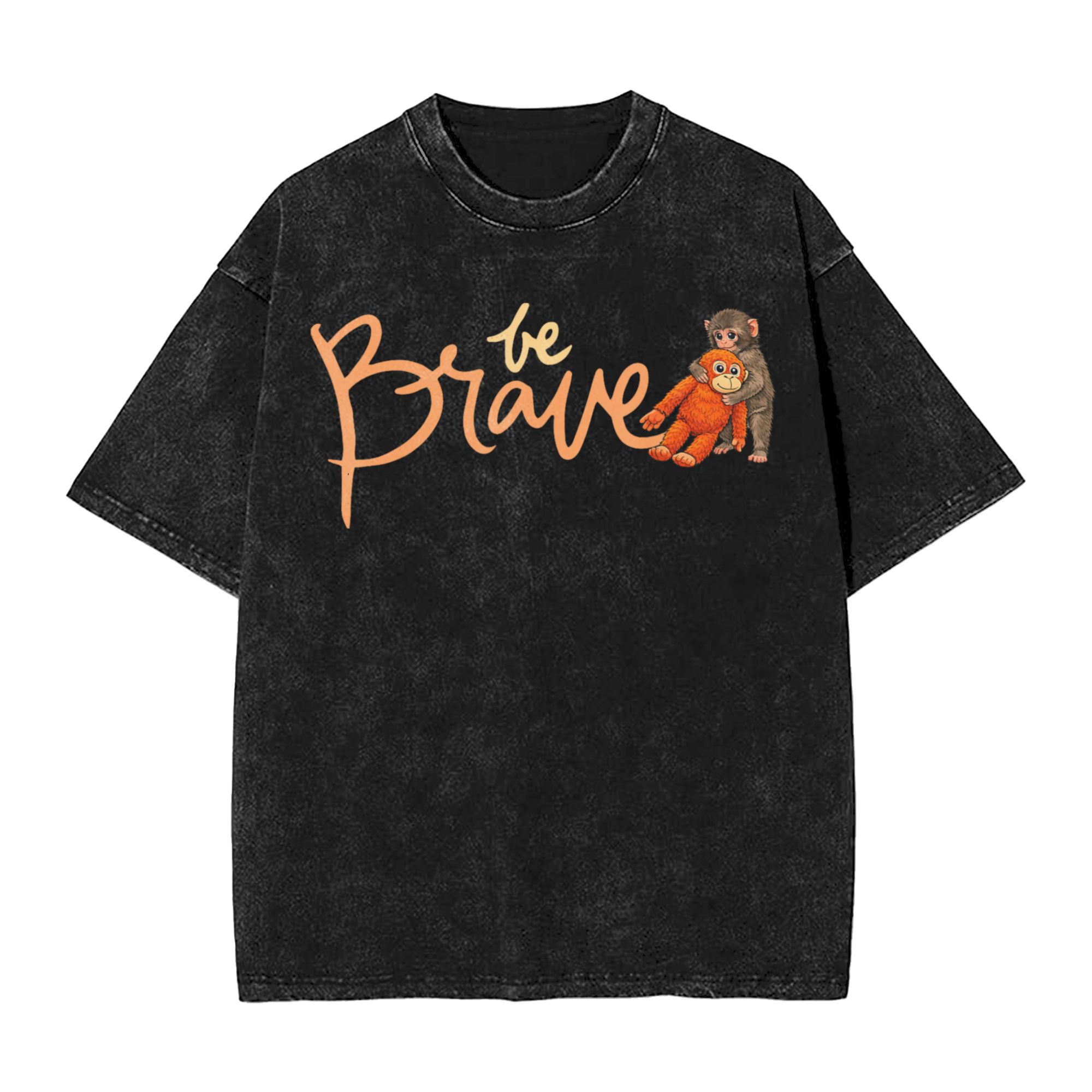 Baby Zoo Clothing - Camiseta Masculina com Estampa de Macaco
