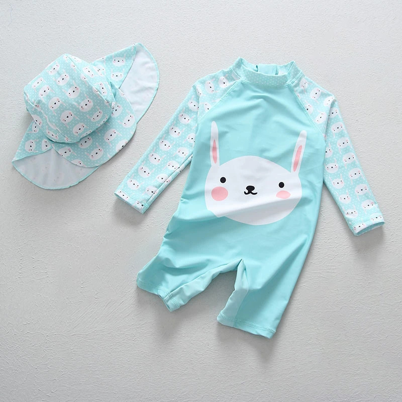 Baby Swimwear Uv - Maiô infantil uv upf50 + azul,