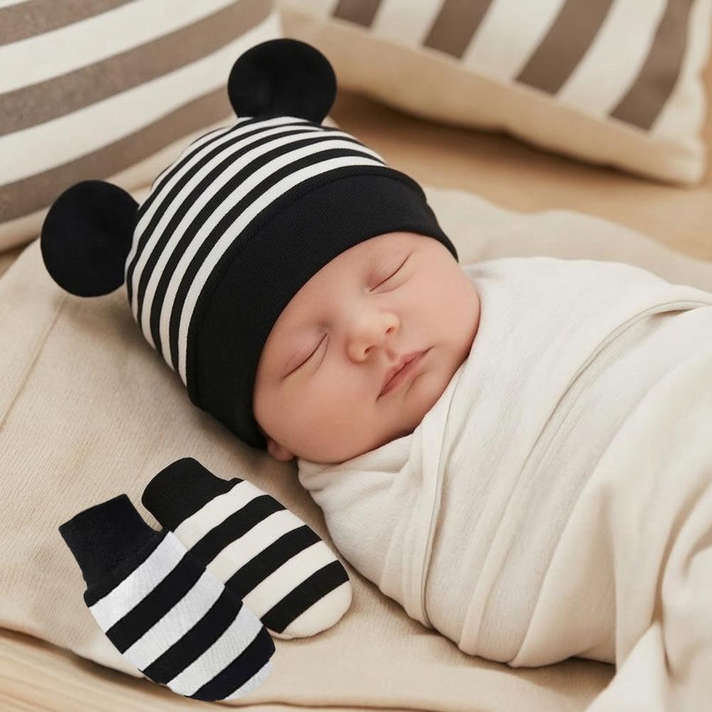Baby Mittens Scratch - Luvas Anti-arranhões para Bebês, Conjunto de