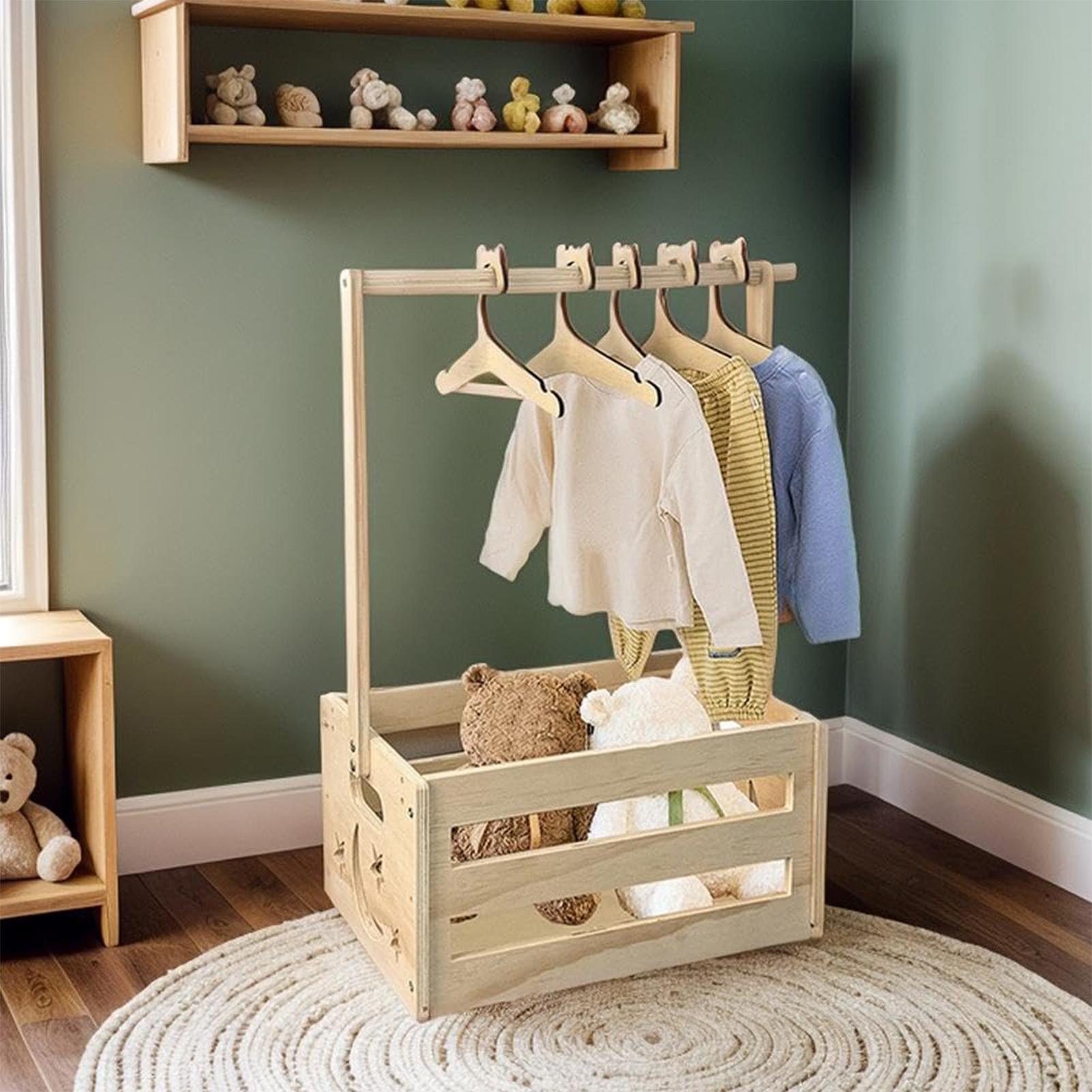 Baby Clothing Rack For Baby Shower - Caixa de armazenamento de roupas de