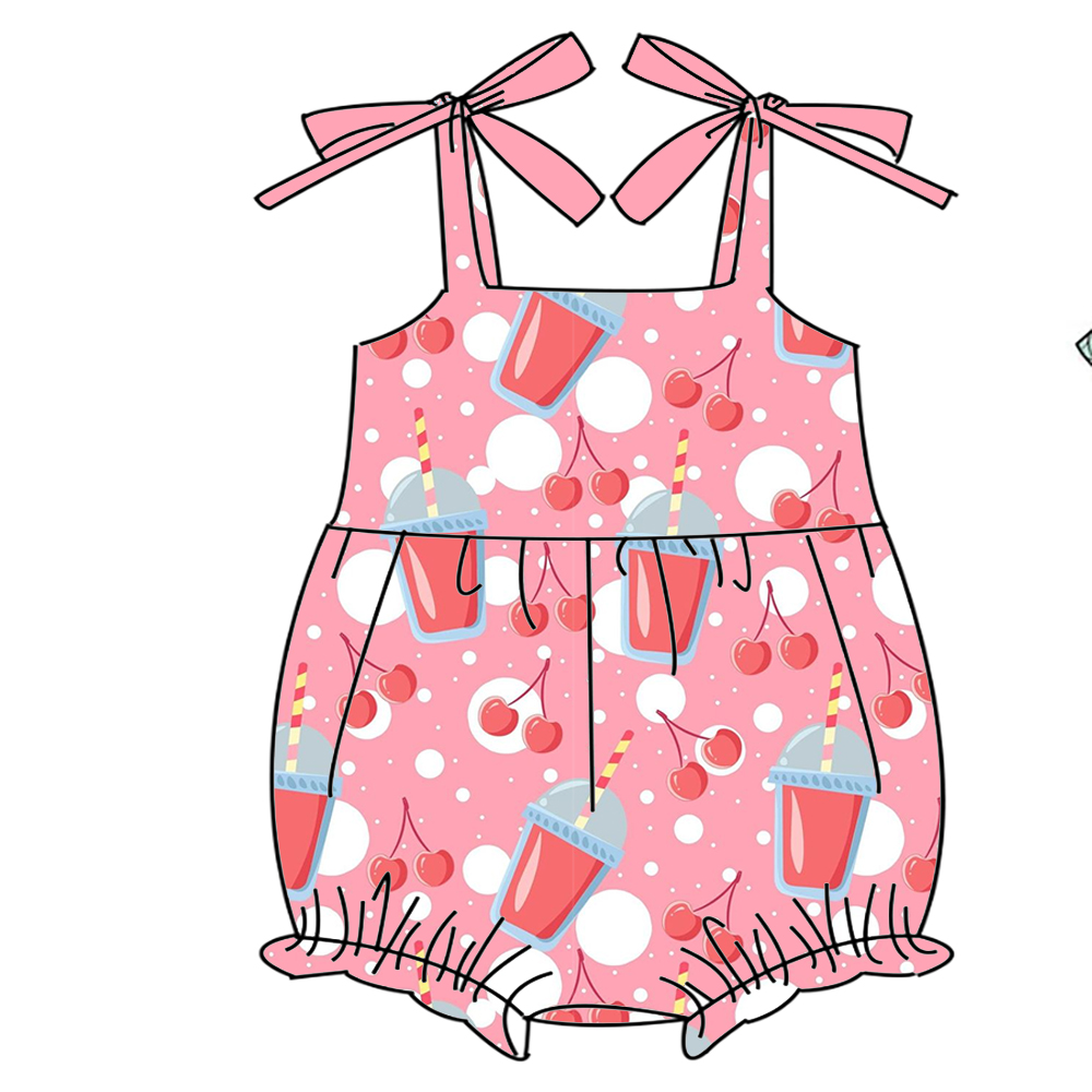 Baby Clothing Made In Usa - Macacão infantil boutique com alça, decoração