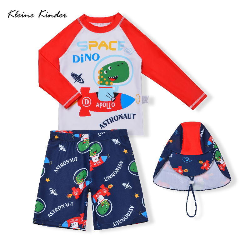 Baby Swimwear Uv - Meninos maiô anti uv crianças roupa