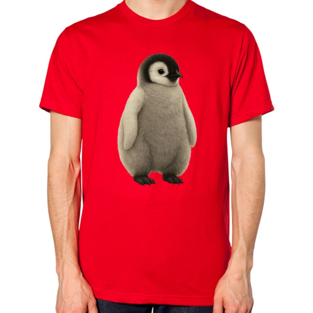 Baby Zoo Clothing - Bebê pinguim unissex camiseta bonito bebê