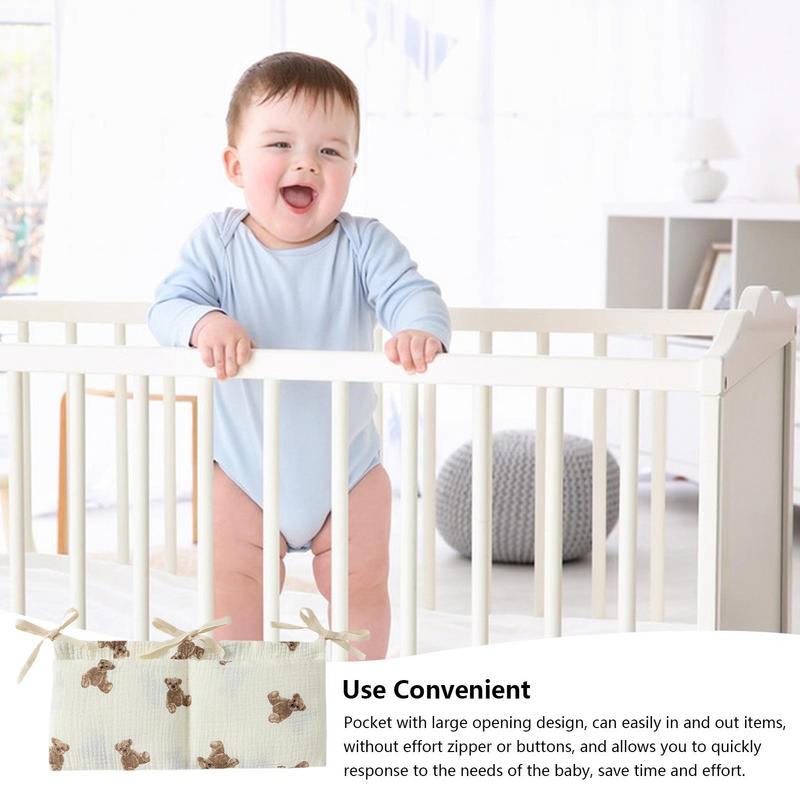 Organizador de berço de bebê,  - Baby Clothing Zipper avaliação e preço