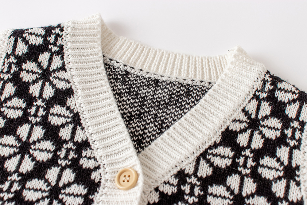 2025 primavera e outono novas  - Knit Cardigan Infant avaliação e preço