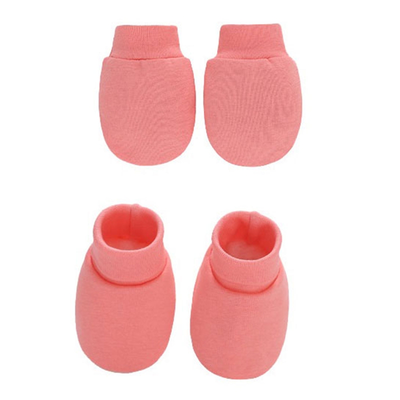 Bebê macio algodão luvas pé co - Baby Mittens Scratch avaliação e preço
