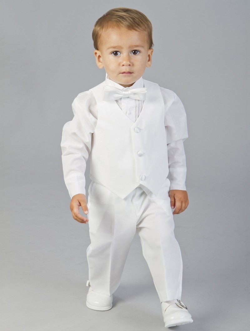 Branco crianças pequenas terno - Baby Clothing Made In Usa avaliação e preço