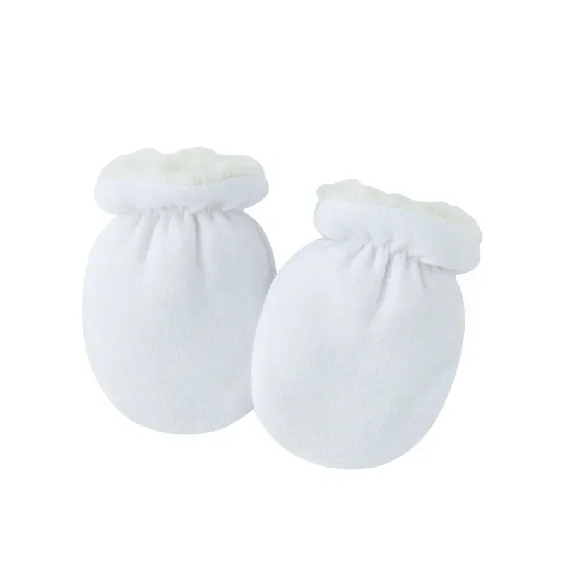 Lã quente luvas recém-nascidos - Baby Mittens Scratch avaliação e preço