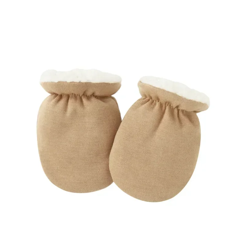 Lã quente luvas recém-nascidos - Baby Mittens Scratch avaliação e preço