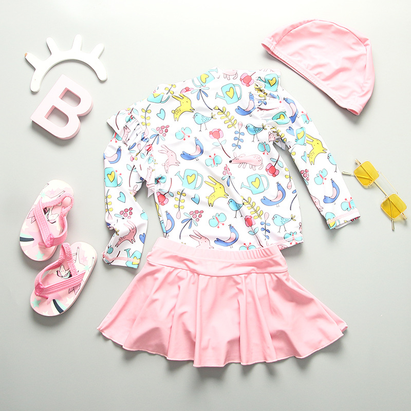 Fato de banho infantil, conjun - Baby Swimwear Uv avaliação e preço