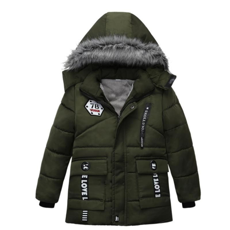 Crianças jaqueta de inverno me - Baby Clothing Zipper avaliação e preço