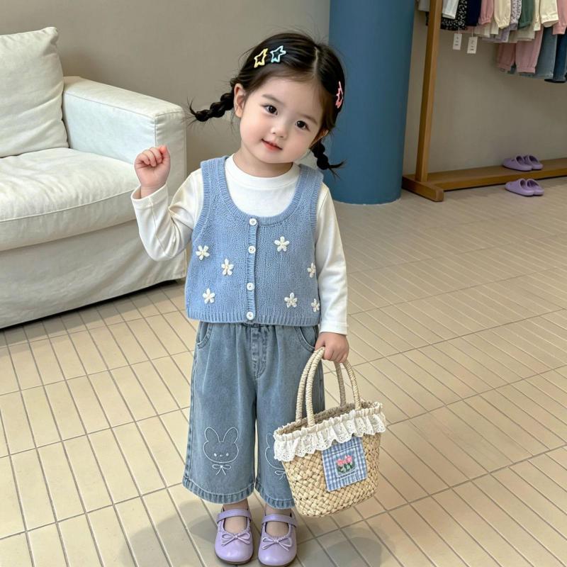 Colete de Tricô Sem Mangas par - Knit Cardigan Infant avaliação e preço