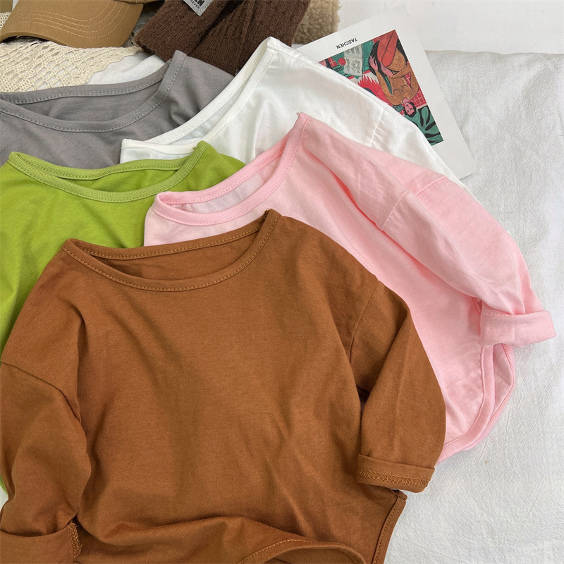 Camiseta infantil de manga com - Baby Clothing Made In Usa avaliação e preço