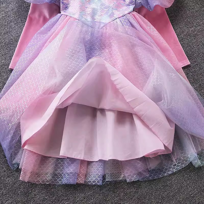 Vestido de Sereia Rosa 2026 No - Baby Z Clothing avaliação e preço
