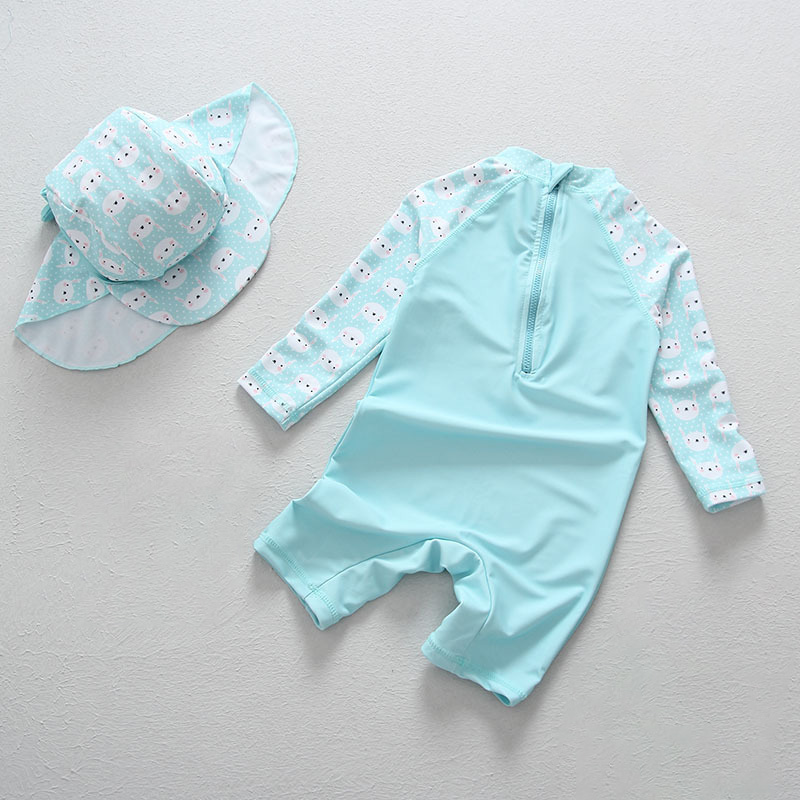 Maiô infantil uv upf50 + azul, - Baby Swimwear Uv avaliação e preço