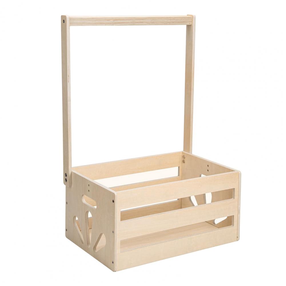 Cesto Organizador de Madeira p - Baby Clothing Rack For Baby Shower avaliação e preço
