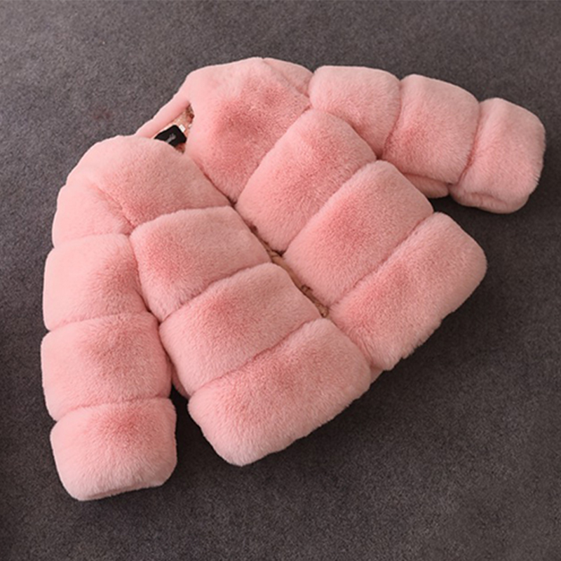 Bebê meninas casaco de pele do - Baby Clothing Zipper avaliação e preço