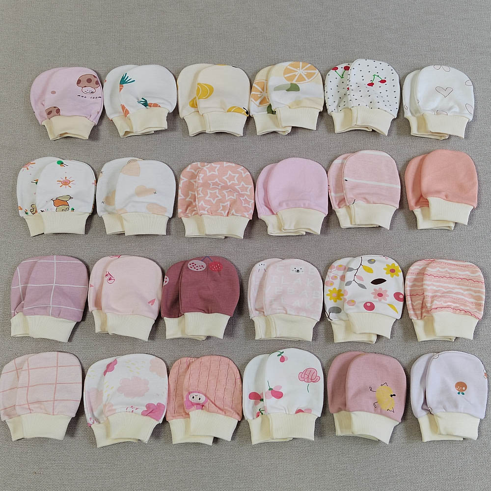 5 pares luvas do bebê recém-na - Baby Mittens Scratch avaliação e preço