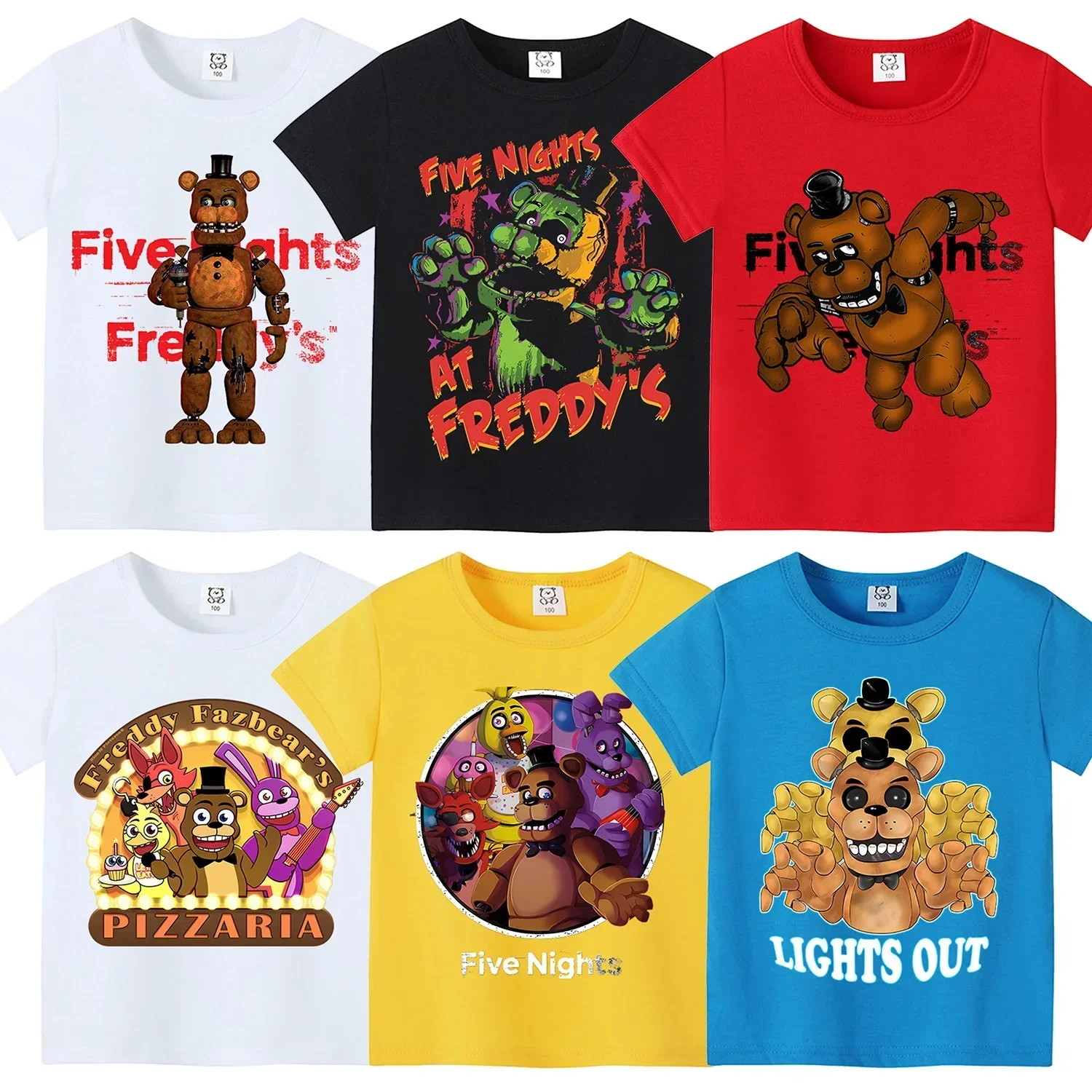 Five Nights Freddys Tema Camis - Baby Clothing Gifts avaliação e preço
