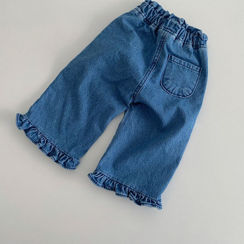 Bolsos babados infantis calça  - Baby Clothing Wash avaliação e preço