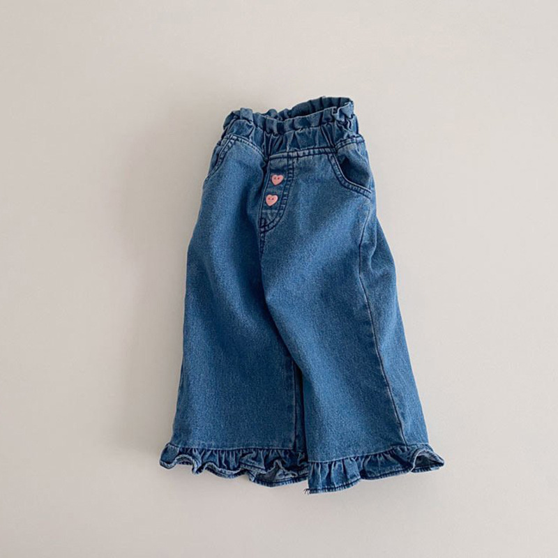 Bolsos babados infantis calça  - Baby Clothing Wash avaliação e preço