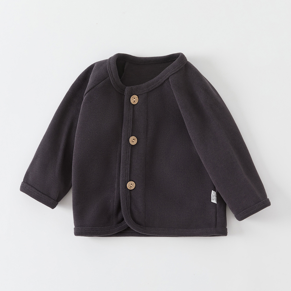 Crianças cardigan cor sólida p - Knit Cardigan Infant avaliação e preço