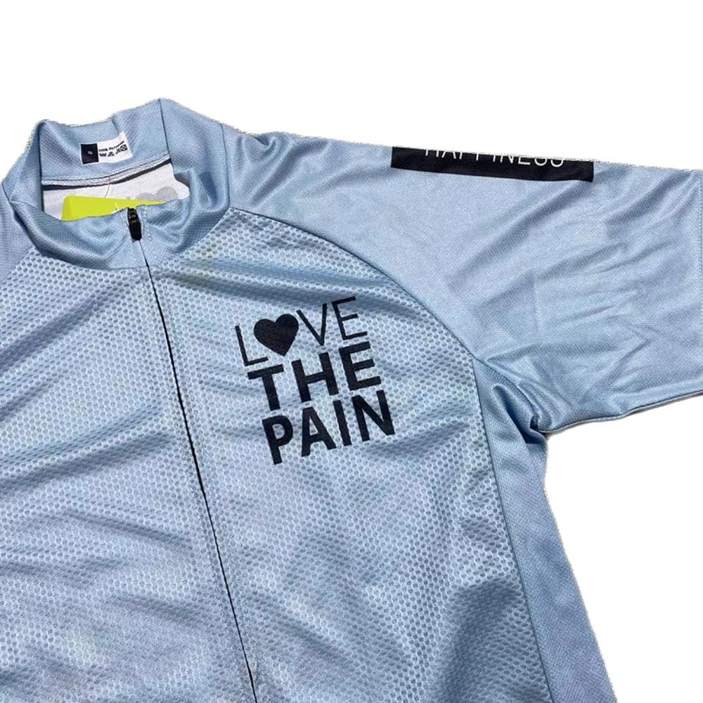 Love the pain camisa de ciclis - Baby Clothing Zipper avaliação e preço