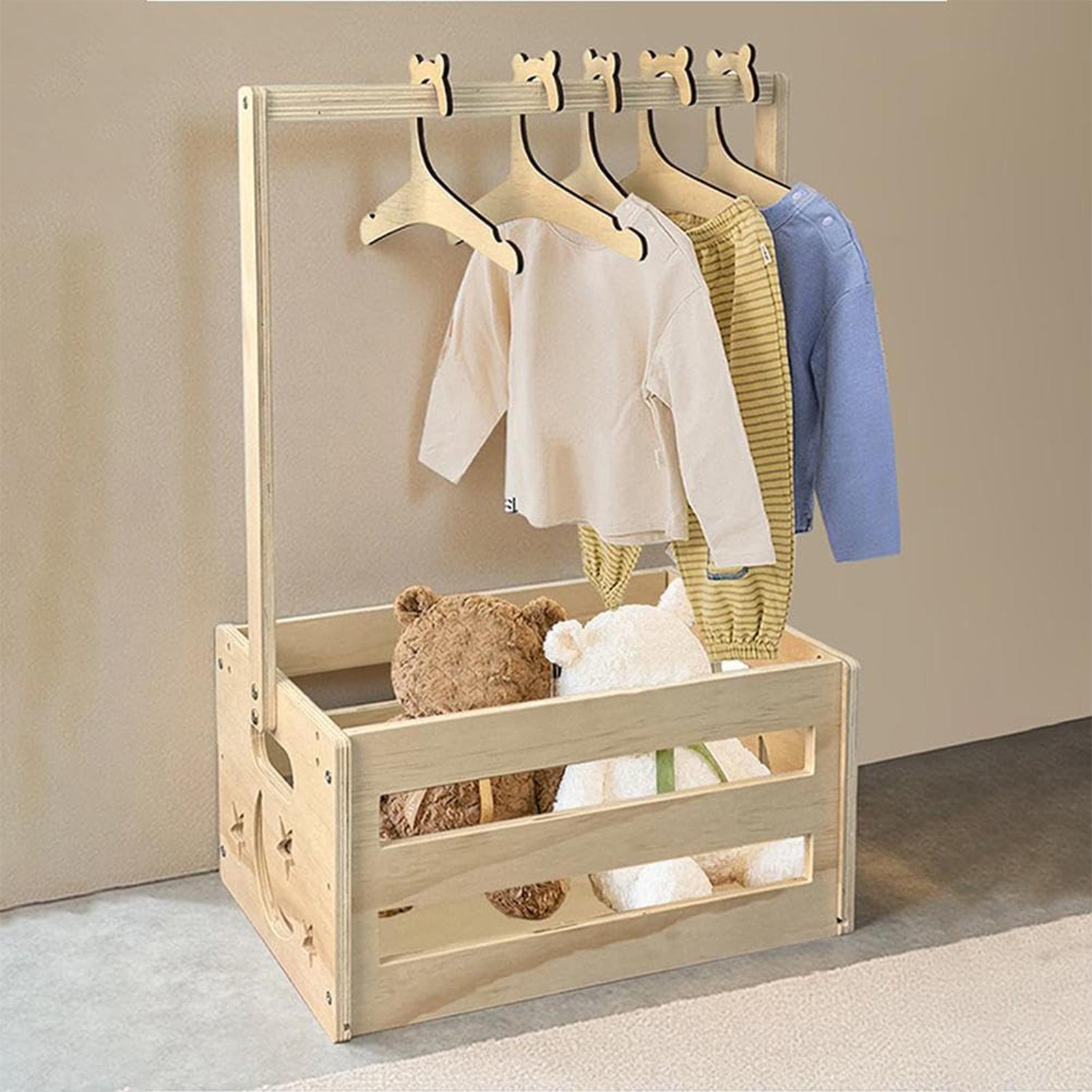 Caixa de armazenamento de roup - Baby Clothing Rack For Baby Shower avaliação e preço