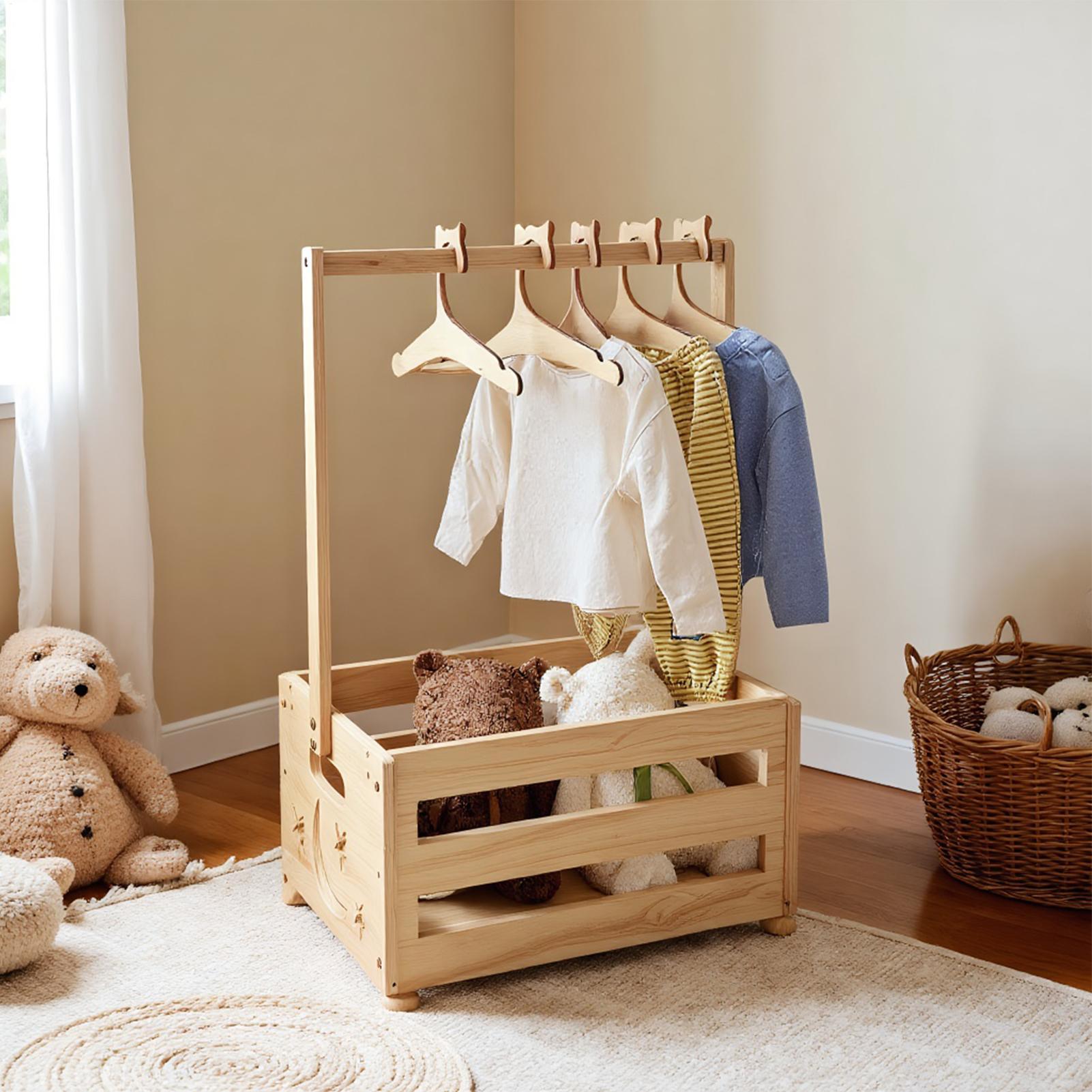 Caixa de armazenamento de roup - Baby Clothing Rack For Baby Shower avaliação e preço