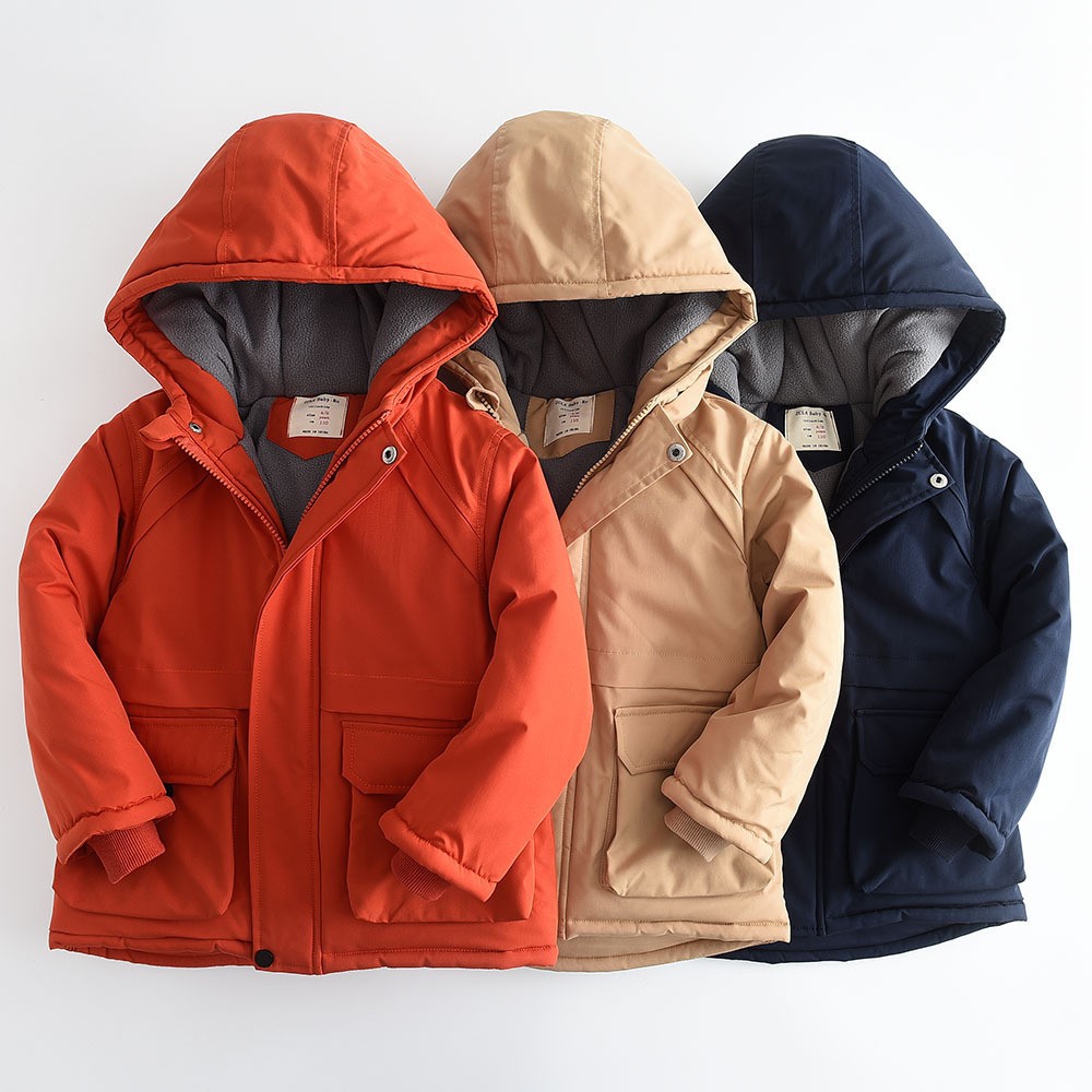 Meninos jaqueta de algodão de  - Baby Clothing Zipper avaliação e preço