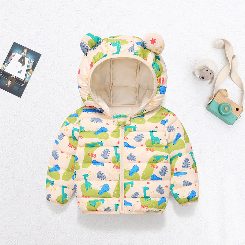 Casaco de algodão infantil, ja - Baby Clothing Zipper avaliação e preço