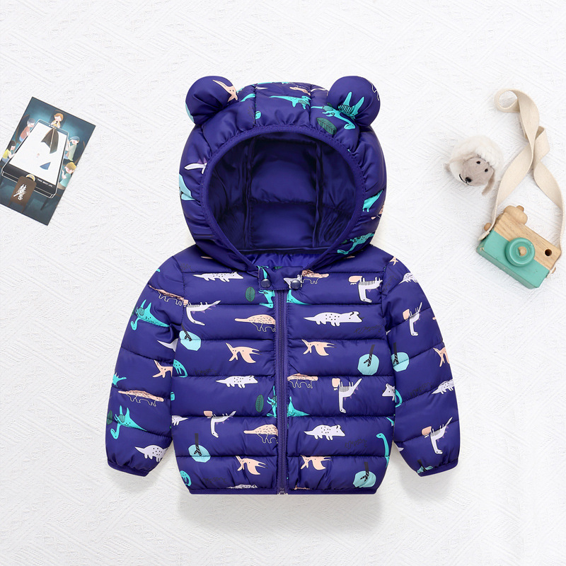 Casaco de algodão infantil, ja - Baby Clothing Zipper avaliação e preço