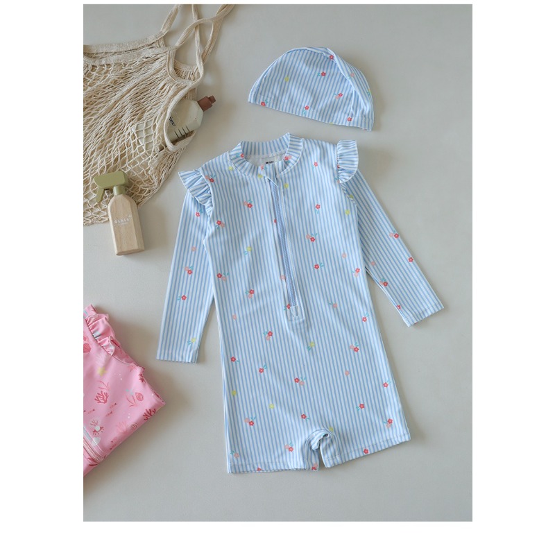 Maiô Infantil de Manga Longa c - Baby Swimwear Uv avaliação e preço