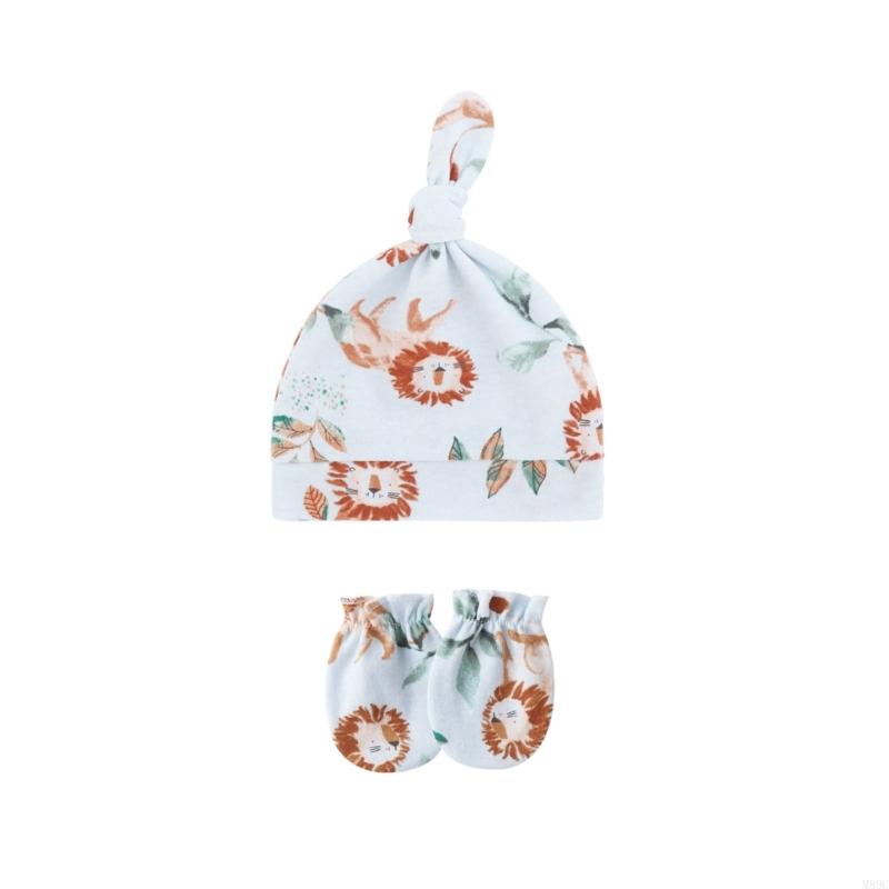 M89C 3 Definir chapéu bebê alg - Baby Mittens Scratch avaliação e preço