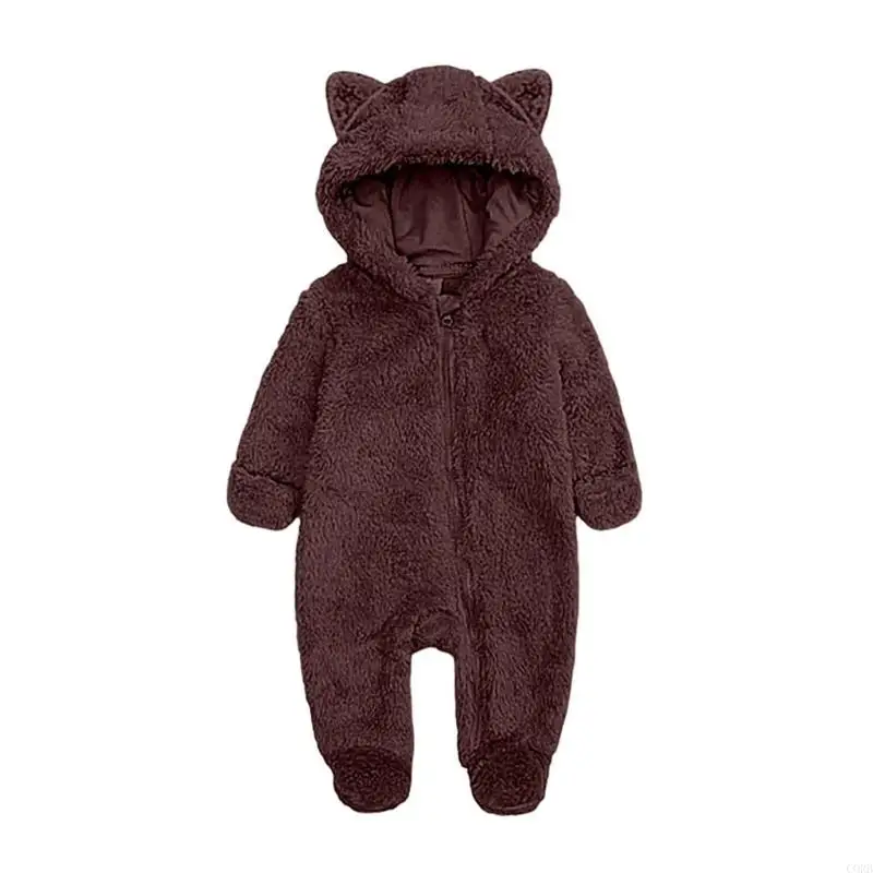 Pijama quente pelúcia lã CORB  - Baby Clothing Zipper avaliação e preço