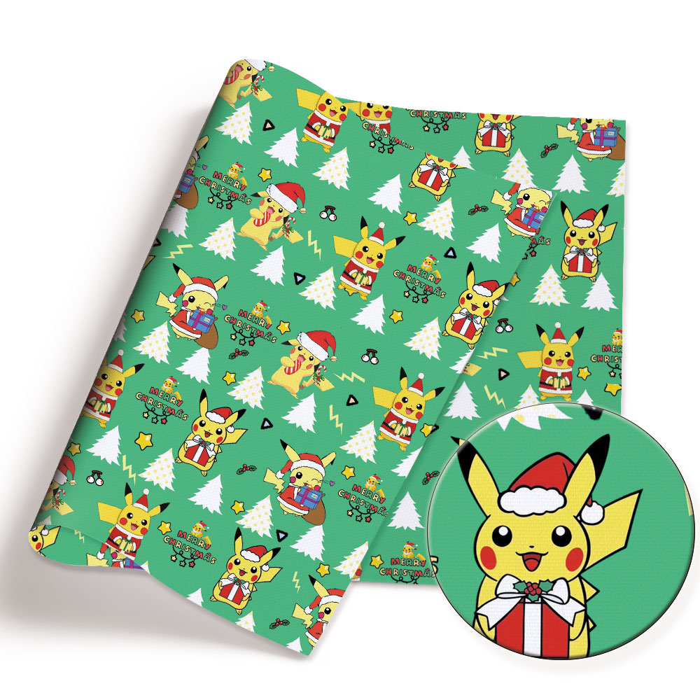 Pokémon Cartoon tecido impress - Baby Clothing In Japan avaliação e preço