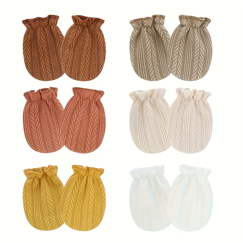 6 pares/lote luvas recém-nasci - Baby Mittens Scratch avaliação e preço